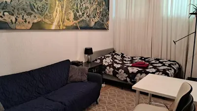 Część wypoczynkowa w obiekcie Cisza w Centrum Warszawy