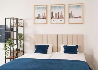 Łóżko lub łóżka w pokoju w obiekcie Blanc Residence Premium 2 Bedroom Apartment