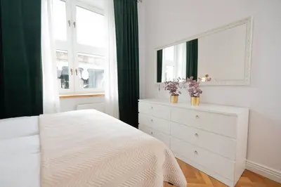 Łóżko lub łóżka w pokoju w obiekcie Blanc Residence Premium 2 Bedroom Apartment