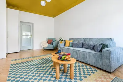 Część wypoczynkowa w obiekcie Marszalkowska Metro Politechnika by P&O Serviced Apartments