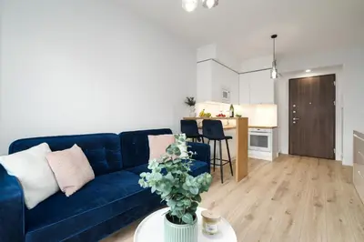 Część wypoczynkowa w obiekcie Golden Apartments- Mennica Residence, 1-Bedroom in City Center #65