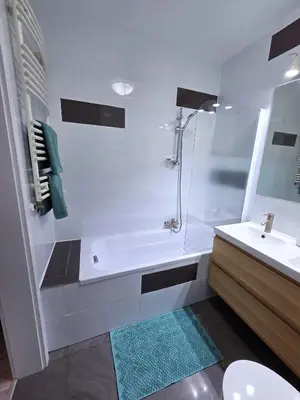 Łazienka w obiekcie Bright Studio Gocławska PGE Narodowy