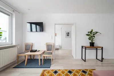 Część wypoczynkowa w obiekcie Chocimska Urban Peace Apartment by BookingHost
