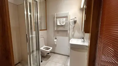 Łazienka w obiekcie Warsoliv Apartamenty
