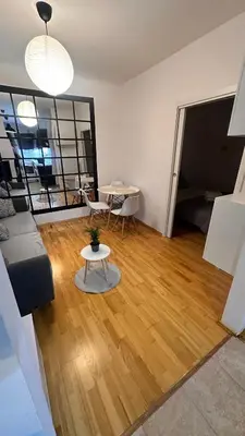 Część wypoczynkowa w obiekcie Warsaw Stay