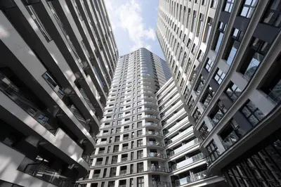 Budynek, w którym mieści się apartament