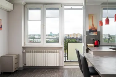 Część wypoczynkowa w obiekcie Metro Szwedzka Homely Apartment by BookingHost