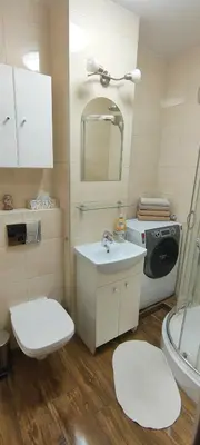 Łazienka w obiekcie Ines Apart Twarda
