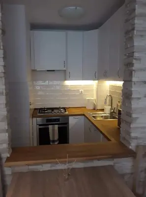 Kuchnia lub aneks kuchenny w obiekcie Ines Apart Twarda