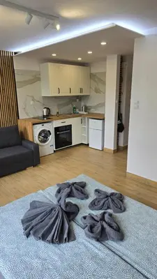 Kuchnia lub aneks kuchenny w obiekcie Apartament Kasia