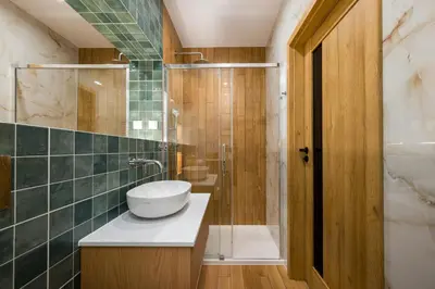 Łazienka w obiekcie Modern Flow Apartment by Bookinghost
