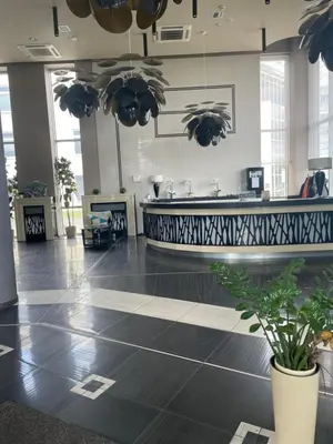 Hol lub recepcja w obiekcie Aparthotel warsaw