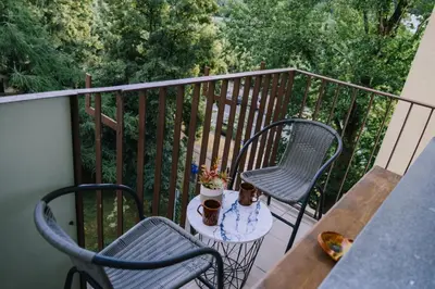 Balkon lub taras w obiekcie Kruczkowskiego Apt - Balcony, Top Location - by Rentujemy
