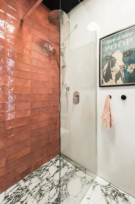 Łazienka w obiekcie SKY7 Piwarskiego Design Apartament z widokiem
