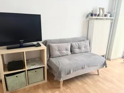 Telewizja i/lub zestaw kina domowego w obiekcie Rental Apartments Warecka