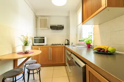 Kuchnia lub aneks kuchenny w obiekcie Rental Apartments Warecka