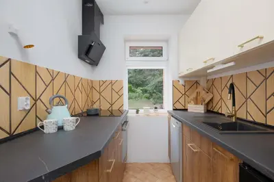 Plan piętra w obiekcie Charming House in the Capital with Two Parking Spaces by Noclegi Renters