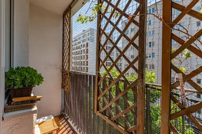Balkon lub taras w obiekcie Złota 67 by Homeprime