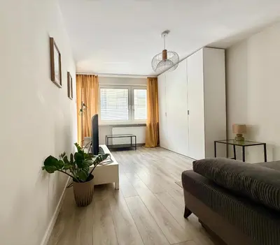 Część wypoczynkowa w obiekcie Cozy Stay City Center Apartment Warsaw