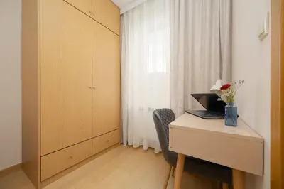 Plan piętra w obiekcie Perfectly Located Exceptional Apartment in Warsaw by Noclegi Renters