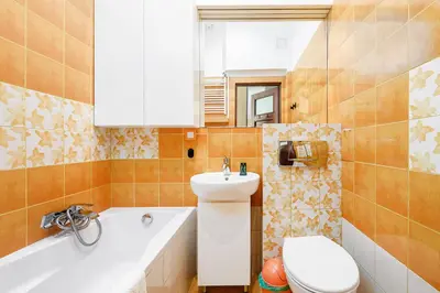 Łazienka w obiekcie ShortStayPoland Ordynacka B139