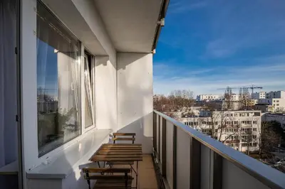 Balkon lub taras w obiekcie Modern Studio Bruna by VAYA STAYS