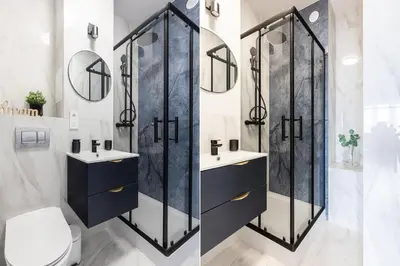 Łazienka w obiekcie Modern studio AC Batorego by VAYA STAYS
