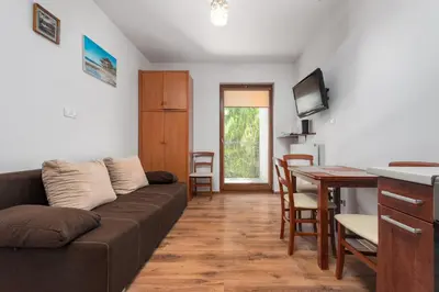 Telewizja i/lub zestaw kina domowego w obiekcie Jana Kazimierza 28 by Homeprime
