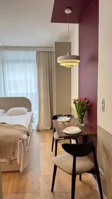 Łóżko lub łóżka w pokoju w obiekcie Zgierska 1 by Homeprime Parking Free