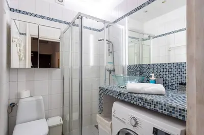 Łazienka w obiekcie Downtown Living Franciszkanska 2 Rooms