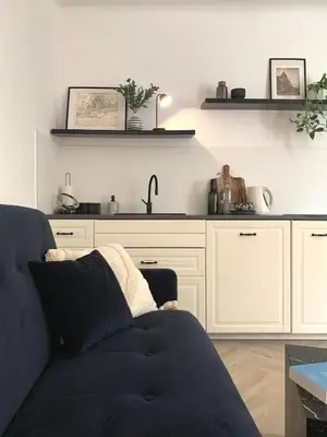 Kuchnia lub aneks kuchenny w obiekcie Prestige Apartment - Saska Kępa