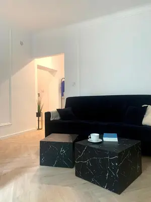 Część wypoczynkowa w obiekcie Prestige Apartment - Saska Kępa