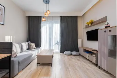 Telewizja i/lub zestaw kina domowego w obiekcie Kasprzaka 31 - A by Homeprime