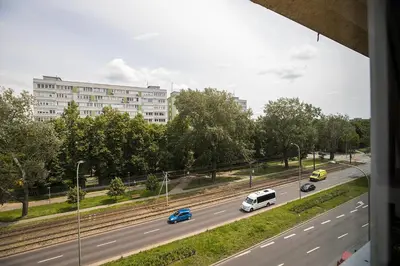 Plan piętra w obiekcie Marymoncka 61A studio A i B SuperApart