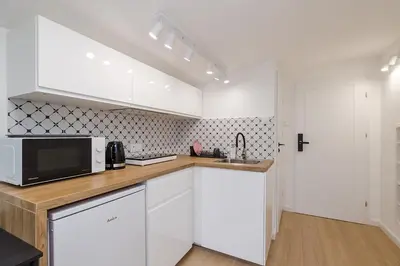 Plan piętra w obiekcie Marymoncka 61A studio A i B SuperApart