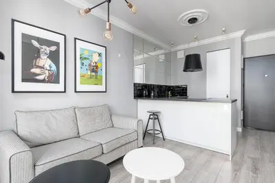 Kuchnia lub aneks kuchenny w obiekcie RentPlanet - Apartament Siedmiogrodzka
