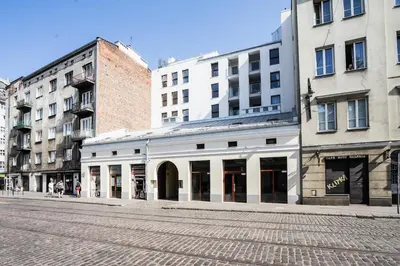 Budynek, w którym mieści się apartament