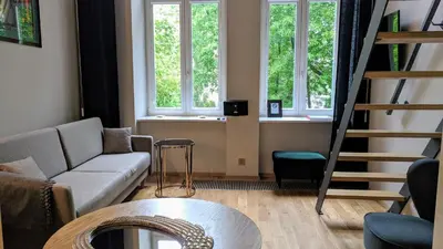 Część wypoczynkowa w obiekcie mythings Apartments