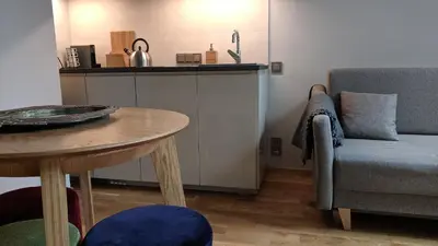 Kuchnia lub aneks kuchenny w obiekcie mythings Apartments
