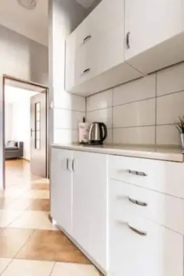 Kuchnia lub aneks kuchenny w obiekcie Close-Golden Apartments Warsaw - Two Bedroom Apartment in the Center -Comfortable and Cozy - Marszałkowska