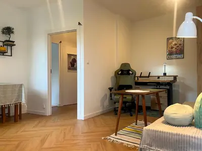 Część wypoczynkowa w obiekcie Paryska Apartament