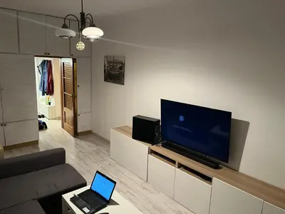 Telewizja i/lub zestaw kina domowego w obiekcie Marymoncka 55