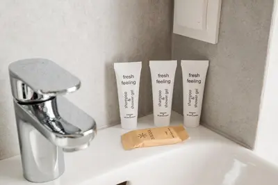 Plan piętra w obiekcie Stawy Brustmana Homly Apartment by BookingHost