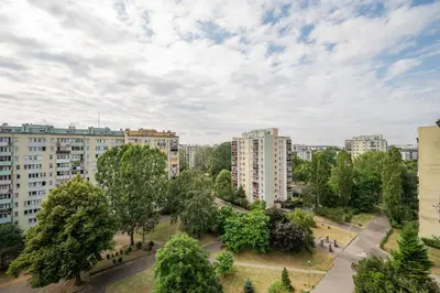 Budynek, w którym mieści się apartament
