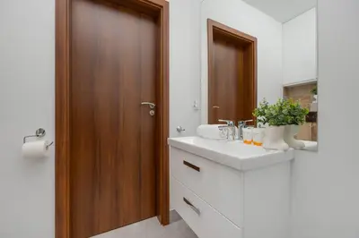 Plan piętra w obiekcie Atmospheric Apartment for 5 Peoples in Warsaw by Noclegi Renters