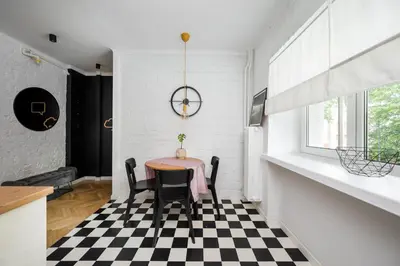 Plan piętra w obiekcie Nowolipki Bright Studio by BookingHost