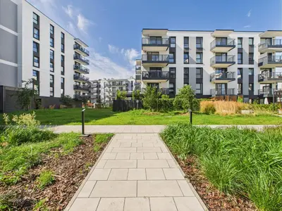 Budynek, w którym mieści się apartament