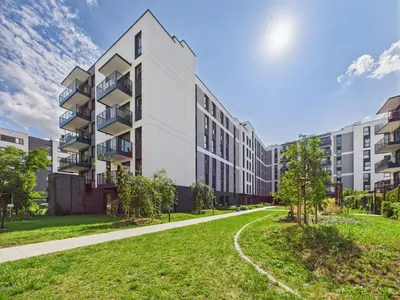 Budynek, w którym mieści się apartament