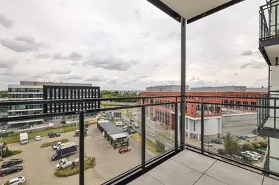 Budynek, w którym mieści się apartament