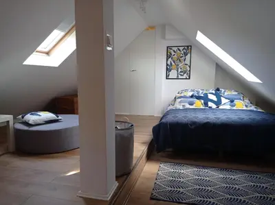 Łóżko lub łóżka w pokoju w obiekcie Racławicka 33 ROOMS SuperApart